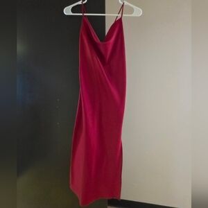 Forever 21 Red Slip Dress